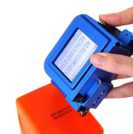 Datador Impressora Inkjet Mini Portatil Etiqueta Codigo Qr