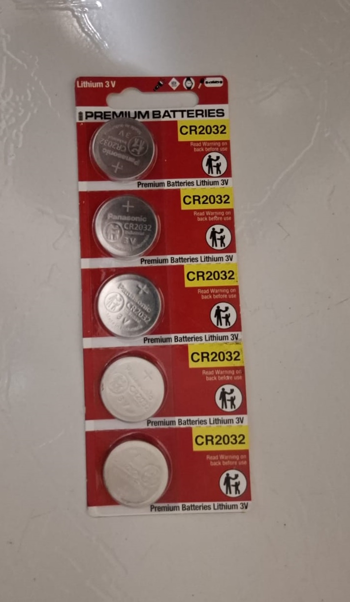 BATERIA CR2032 5 UNID